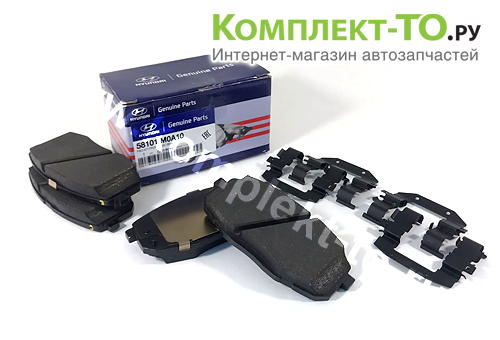 Колодки тормозные передние 1.6 2WD для ХУНДАЙ CRETA 58101M0A00 Колодки тормозные передние 1.6 2WD для ХУНДАЙ CRETA 58101M0A00