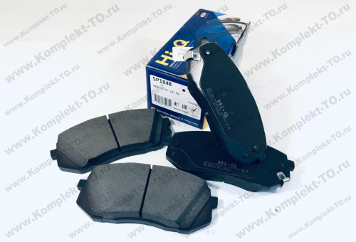 Колодки передние Туксон HI-Q для ХУНДАЙ TUCSON 2016 SP1848 Колодки передние Туксон HI-Q для ХУНДАЙ TUCSON 2016 SP1848